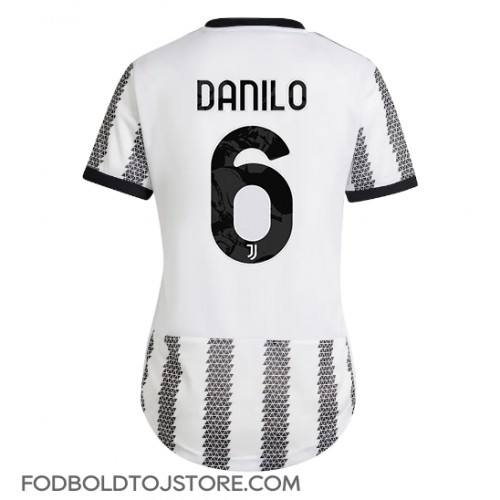 Juventus Danilo #6 Hjemmebanetrøje Dame 2022-23 Kortærmet